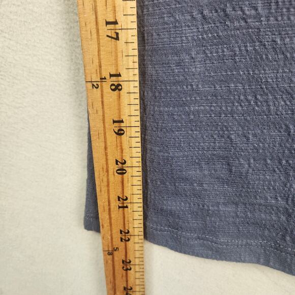 ZSUPPLY Textured Flared Jumpsuit Women’s SZ LG Blue Boho Oversized Breathable - Picture 14 of 16